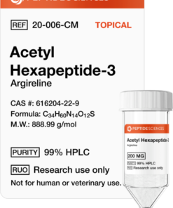 Acetyl Hexapeptide-3 (Argireline) 200mg (Topical)