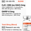 CJC-1295 (No DAC), GHRP-6 10mg (Blend)