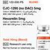 CJC-1295 (no DAC), Hexarelin 10mg (Blend)